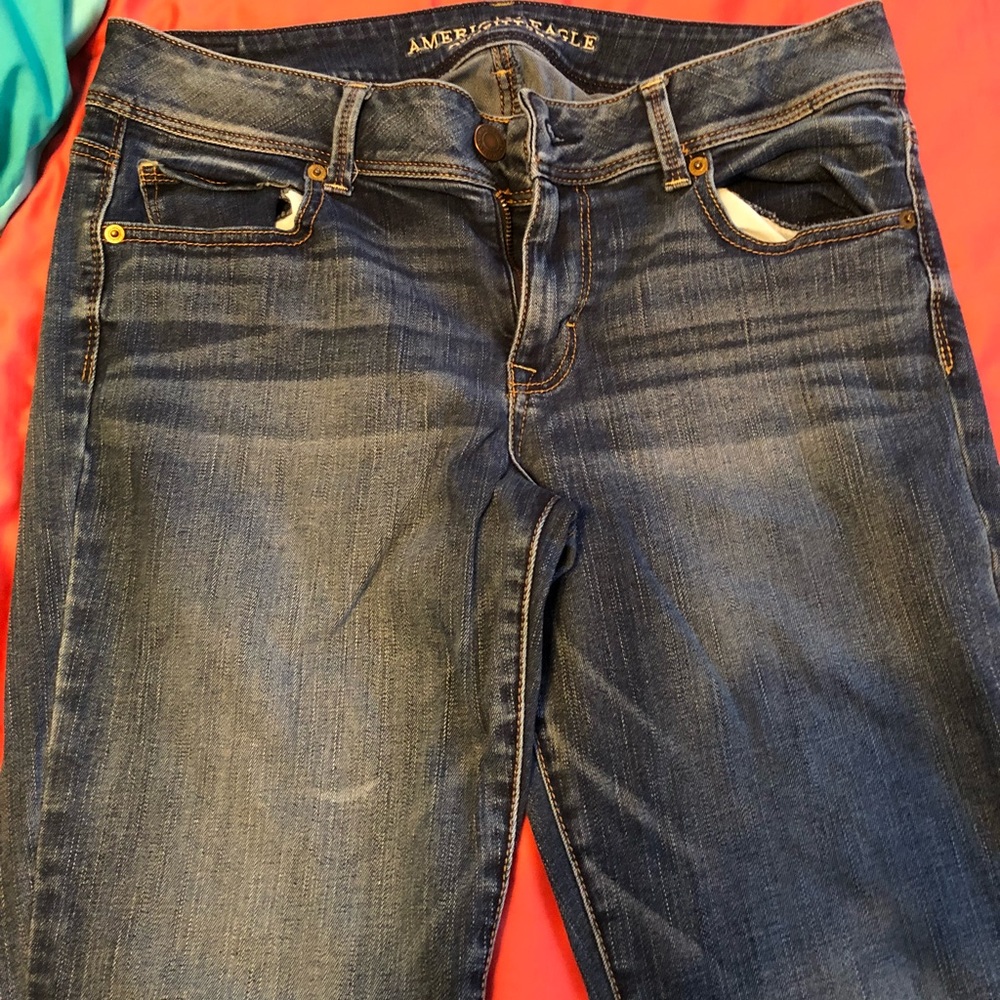 American Eagle Kick Boot Super Stretch jeans